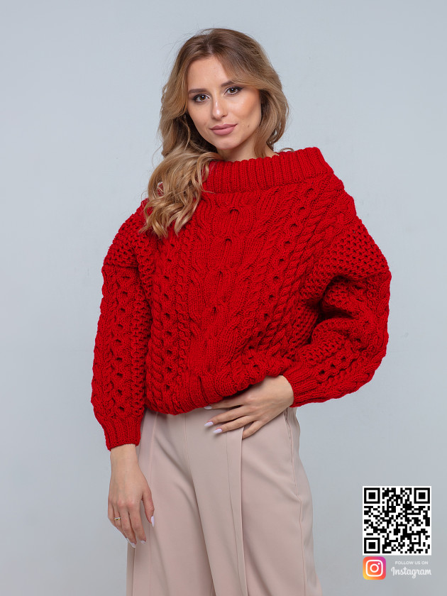 ➤ Свитер женский ⭐️ купить вязаный свитер в интернет-магазине ✔️ Одевалка ✔️
