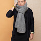 На четвертой фотографии серый шарф мужской от Shapar, бренда вязаной одежды ручной работы в интернет магазине связанных спицами вещей.