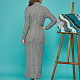 На шестой фотографии женское серое теплое платье от Shapar, бренда вязаной одежды ручной работы в интернет-магазине связанных спицами вещей.